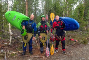 Stefan Pettersson, Ante Danielssson och Lars Larsson.